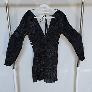 Heart & Heels Chic Black Mini Dress